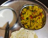 A picture of step 3 of Masala khichadi.