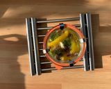 Foto del passaggio 3 della ricetta Broccoli e Peperoni in Vasocottura al Microonde