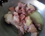 A picture of step 1 of Chicken Karahi.
