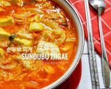 Foto langkah ke 5 dari resep Sundubu jjigae, 순두부 찌개 (sup tahu pedas).