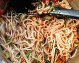 A picture of step 2 of Garden glory choy spaghetti twirls 🍝.