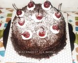 Foto langkah ke 11 dari resep Blackforest Cake Anti Ribet.