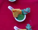 A picture of step 11 of Roti Dhokla.