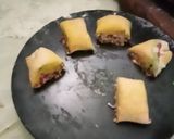 A picture of step 14 of Beetroot Mix Salad Chapati Tacos.