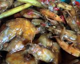 Foto langkah ke 4 dari resep Udang masak asam (masak kampung).