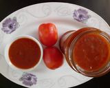 टोमॅटो सॉस (tomato sauce recipe in marathi) रेसिपी स्टेप 5 फोटो 