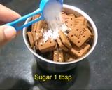 A picture of step 1 of Chocolate Spongy cake.