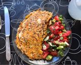Foto del paso 4 de la receta: Crep de ZANAHORIA con relleno tipo FUGAZZA! 🥕🧅🧀