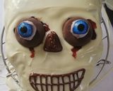 Foto del paso 3 de la receta: Tarta con Calavera de chocolate tenebrosa!!! 🦇🎃🎃🎃👻
