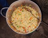 A picture of step 6 of Garnished Fried Noodles.