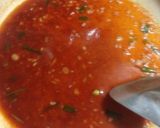 Hình bước làm 3 của món Đậu hũ tứ xuyên (kiểu sốt cà) + canh súp