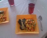 A picture of step 5 of Tamales Wrapped in Swiss Chard.