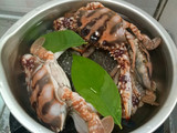 Kepiting rajungan saus padang