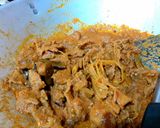 Foto langkah ke 5 dari resep Rendang KW (tanpa santan) + terong.