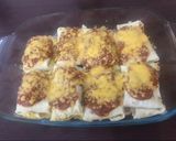 A picture of step 14 of Enchiladas.