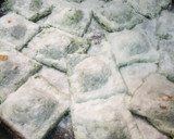 Foto del paso 4 de la receta: Raviolones de calabaza con masa de espinaca sin gluten ni huevos