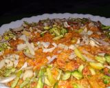 A picture of step 3 of Carrot Kheer.