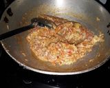 A picture of step 8 of Baigan bharta.