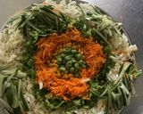 A picture of step 2 of Zeeyms special salad.