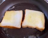 A picture of step 2 of Korean Toast Sandwich.
