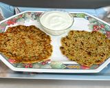 A picture of step 14 of Jowar Lauki (Bottlegourd) Thalipith.