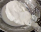 A picture of step 1 of Milk Curd Barfi.