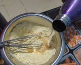 A picture of step 2 of Batakavada (authentic Gujarati taste).