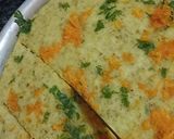 A picture of step 9 of Green moong daal stamed Dhokla recipe 😋.