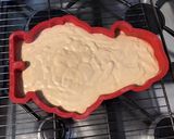 Une image de l'étape 7 de Gâteau « père Noël » à la farine d épeautre et jus de pêches de vigne.