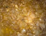 A picture of step 6 of Tarka dal.
