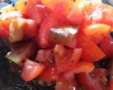 A picture of step 1 of Huevos Rancheros.