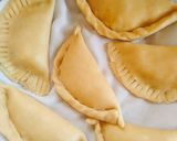 A picture of step 11 of Mawa Gujiya Holi special.