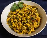 A picture of step 8 of Paneer Fenugreek Leaves.