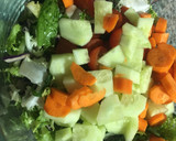 Foto del paso 3 de la receta: Ensalada para la cena con verduras asadas 😋😋