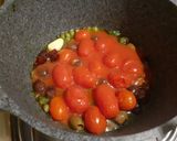 A picture of step 3 of Troccoli alla Puttanesca with Salted Cod.