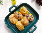 Foto langkah ke 4 dari resep Tahu Bakso Kukus 3 Varian.