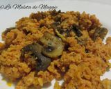 Foto del paso 6 de la receta Huevos revueltos con champiñones y jamón serrano