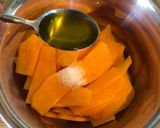 Fogasfilé sült tökön és lila burgonyán recept fázis 3 fotója