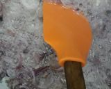 A picture of step 1 of Chicken nehari.