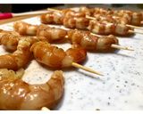Foto del passaggio 1 della ricetta Spiedini di scampi 🍤
