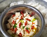Foto langkah ke 5 dari resep Tahu Telur Kukus.