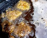 A picture of step 4 of Green Tikka with Mango Yogurt Sauce.