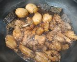塔香紅茶滷雞肉米血的食譜步驟3照片