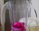Foto langkah ke 3 dari resep Jus Buah Naga Yogurt.