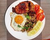 Hình bước làm 4 của món Cơm rang dưa bò full topping