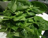 Foto del paso 1 de la receta: Bocadillos de espinaca