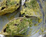 A picture of step 1 of Ilish fish fry with spicy cream coconut sauce.