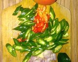 Foto langkah ke 1 dari resep Tumis ikan asin cabe ijo.
