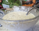 Foto del paso 5 de la receta: Ensalada de salmón y espinacas con aliño de tártara ligera.🌼🌼