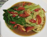 Foto langkah ke 3 dari resep 36. Pokcoy saus tiram.